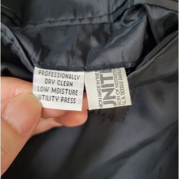 HUGO BOSS Men's Size 42L Black 100% Virgin Wool Super 100 Finest Quality Blazer - Picture 10 of 12